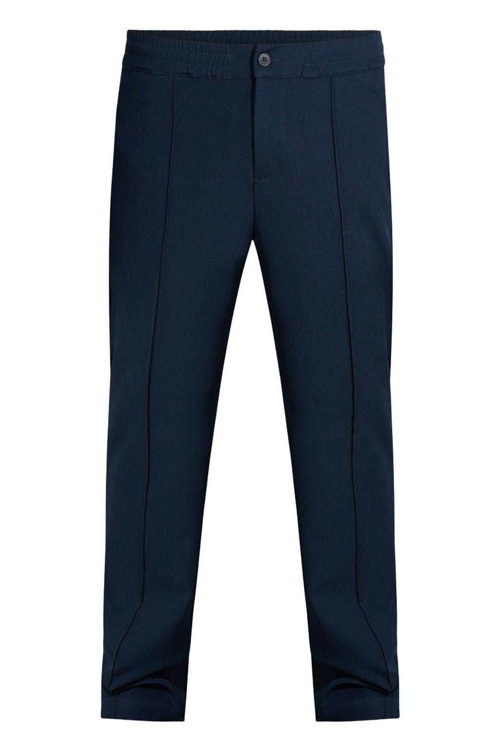 Shoeby relaxed fit casual broek - donkerblauw