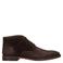 Manfield suède veterschoenen - bruin
