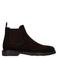 Manfield suède chelsea boots - donkerbruin