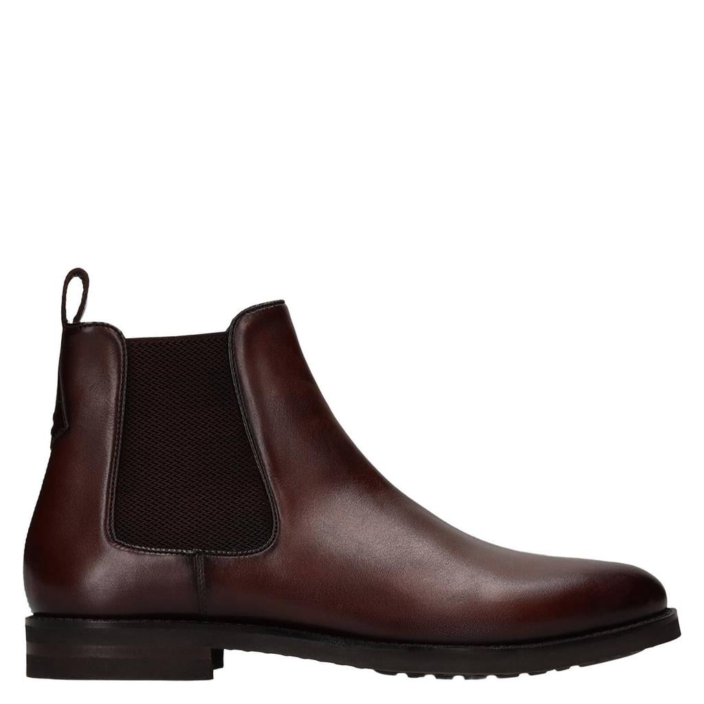 Manfield suède chelsea boots - bruin