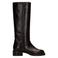 Manfield leren laarzen - bruin