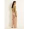 CLAUDIA BY CLAUDIA STRÄTER top met glitters - camel