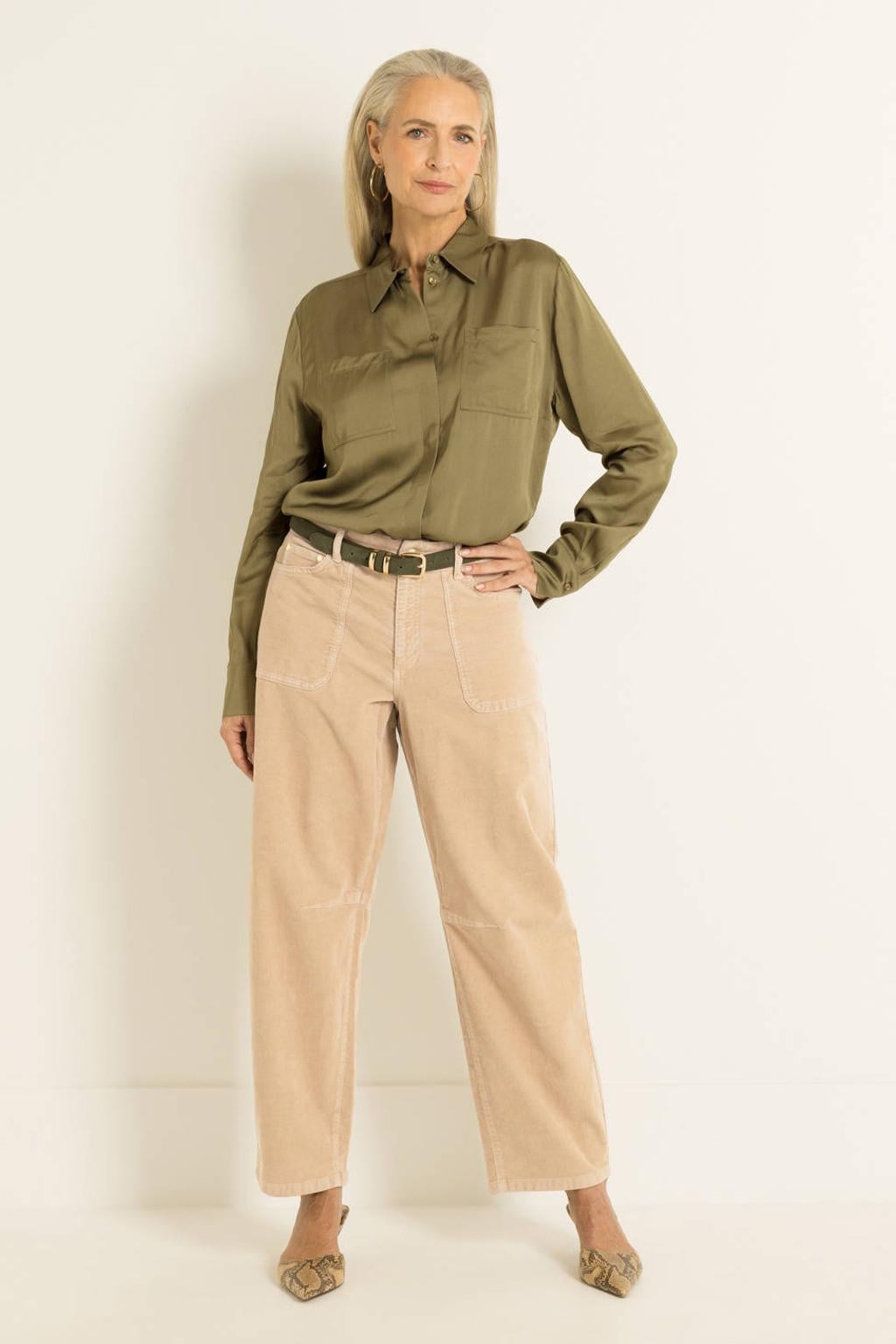 Claudia Sträter barrel jeans - beige