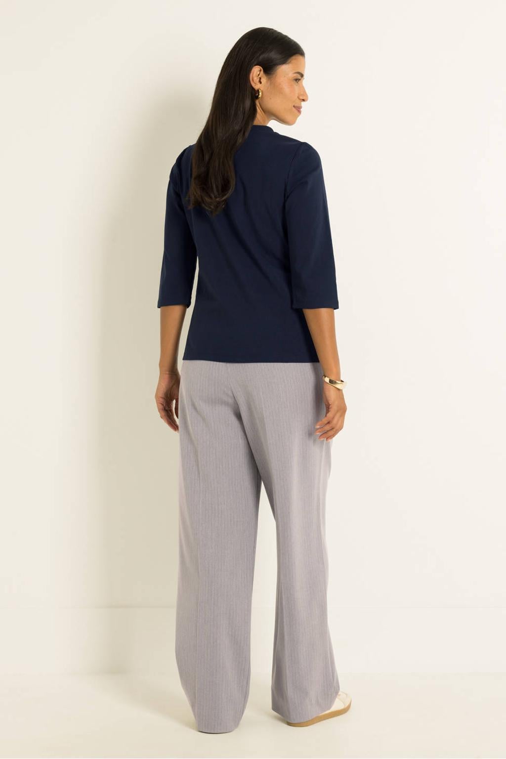 CLAUDIA BY CLAUDIA STRÄTER top - marineblauw
