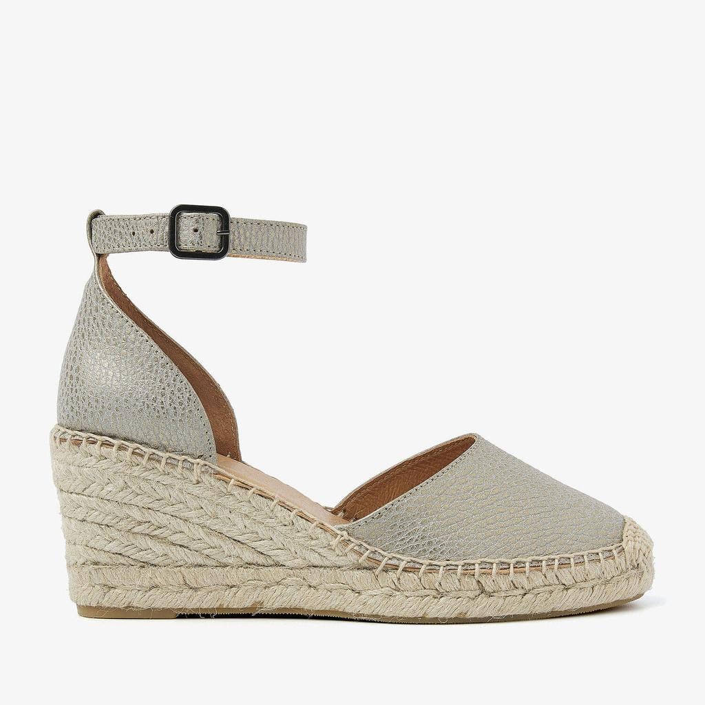 Via Vai Sandalen Flora Braid Grijs