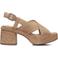 Via Vai Sandalen Elia Paisley Bruin