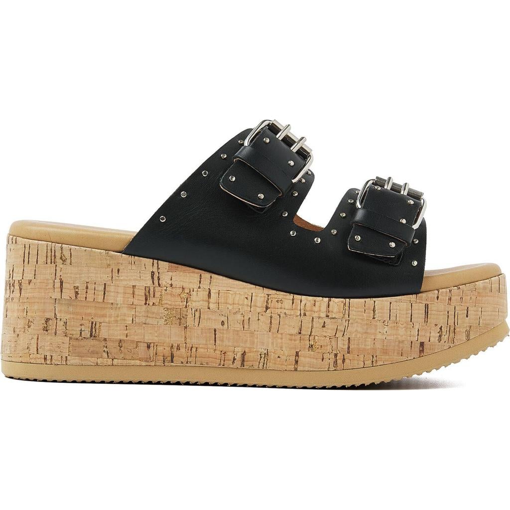 Via Vai Slippers Sissel Mira Zwart