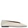 Sacha leren ballerina's - ecru