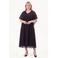 YOEK Plus Size jurk - zwart