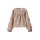 Mango Kids gebloemde blousetop - lichtbeige