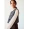 Mango Kids gebloemde gilet met borduursels - grijs