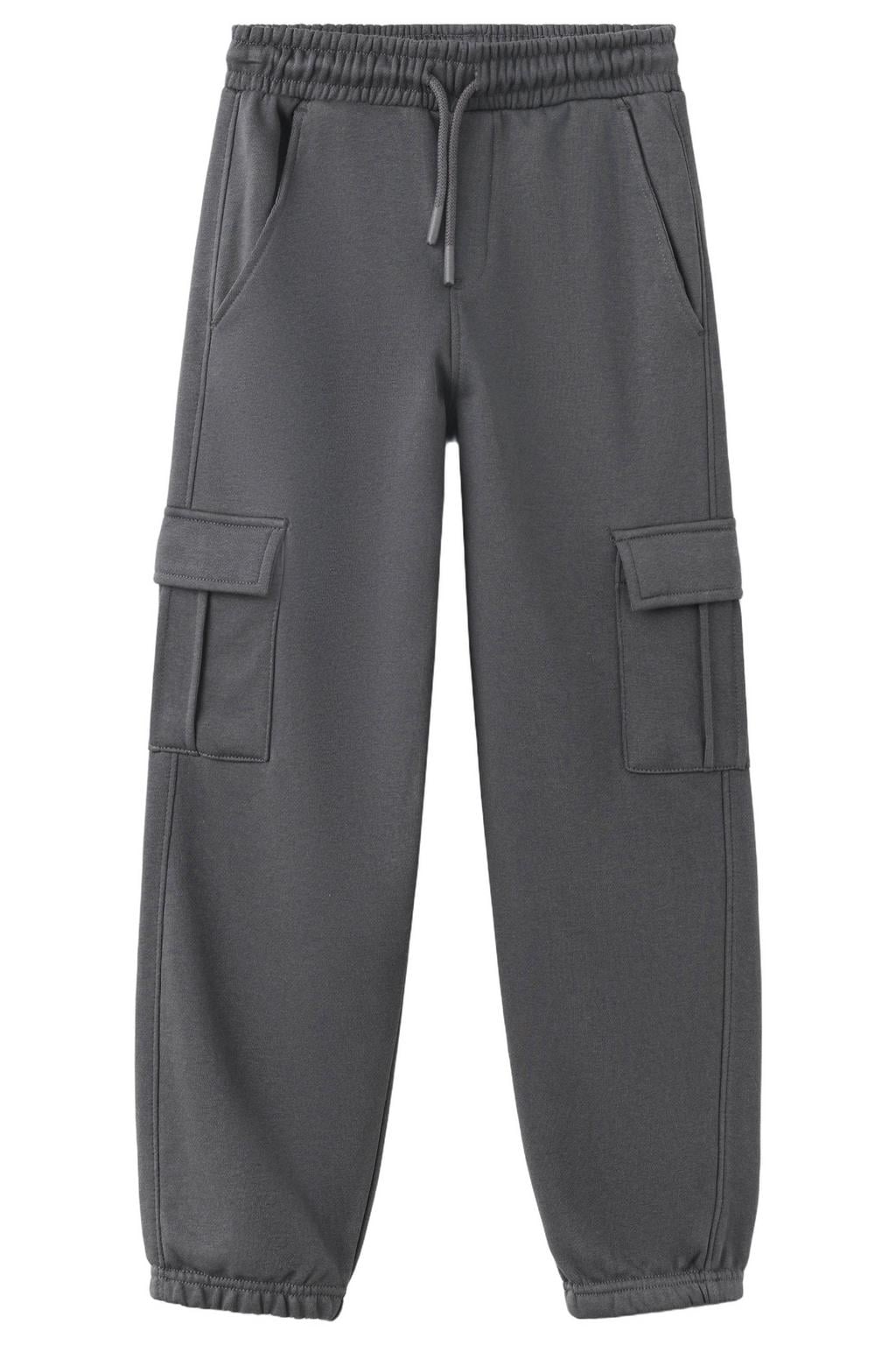 Mango Kids cargobroek - antraciet