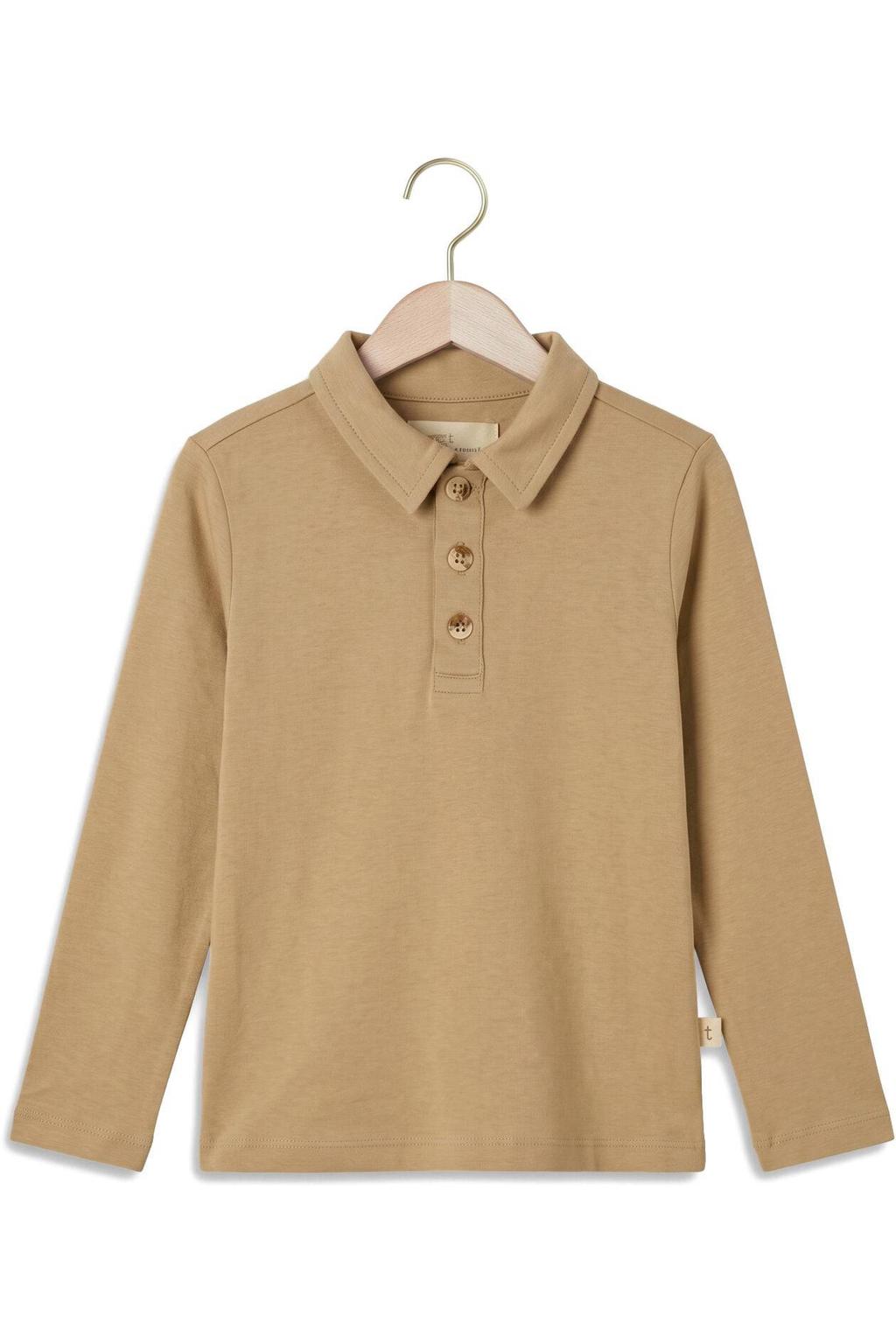 Ton & Ton Polo's & T-shirts Tobi Beige