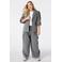 MS Mode blazer met strass-steentjes - grijs