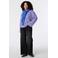 MS Mode gestreepte longsleeve - blauw/lichtroze