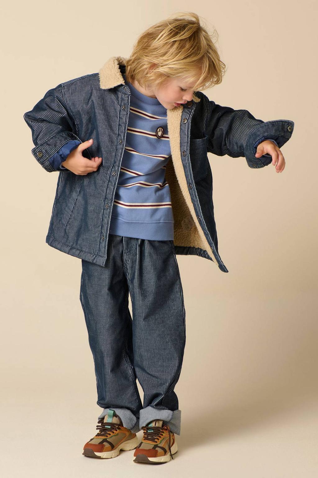 Sissy-Boy katoenen jas - blauw