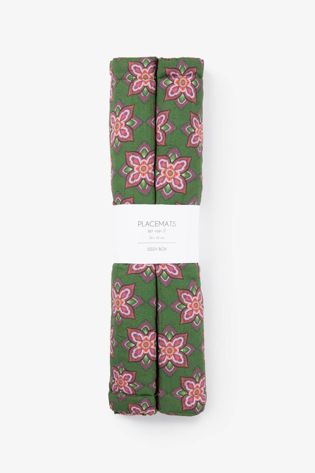 Sissy-Boy placemat (set van 2) - groen