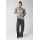 Shoeby barrel broek - grijs