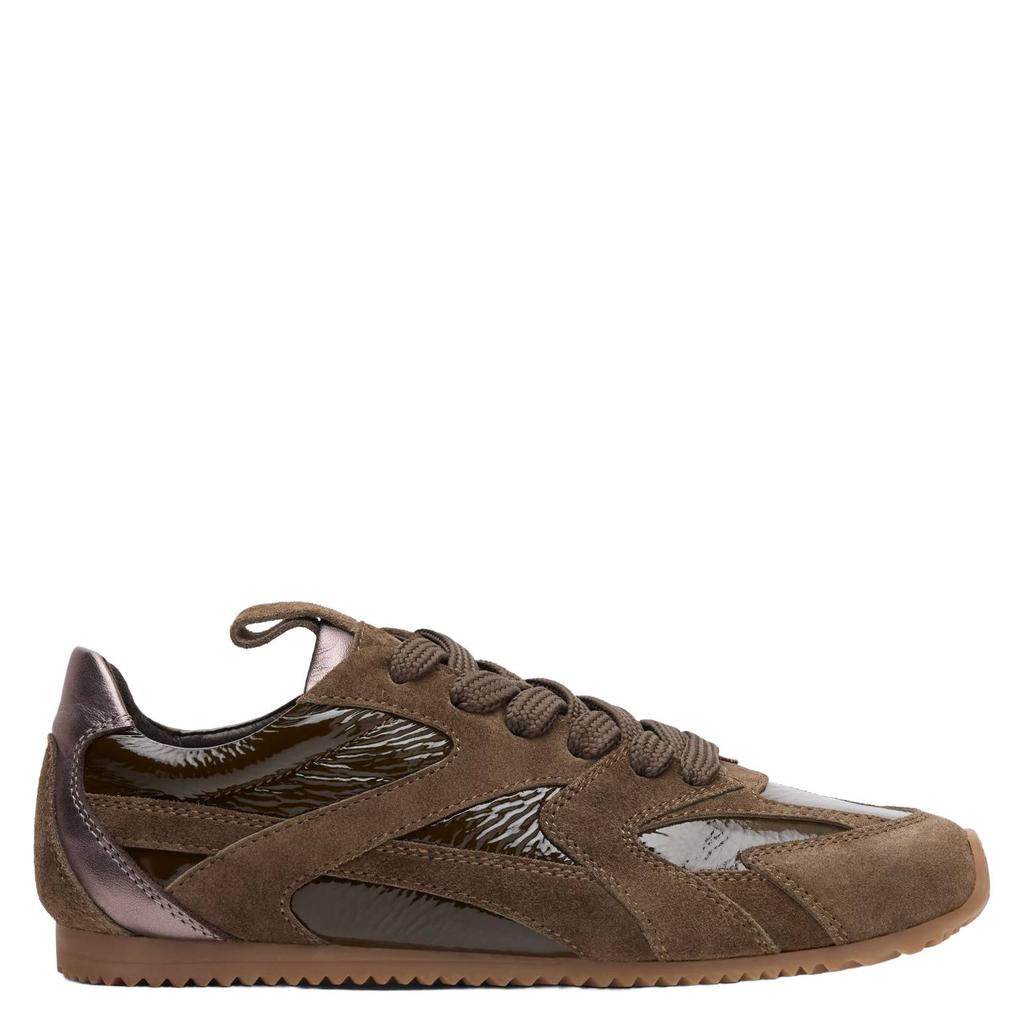 Sacha suède sneakers - donkergroen