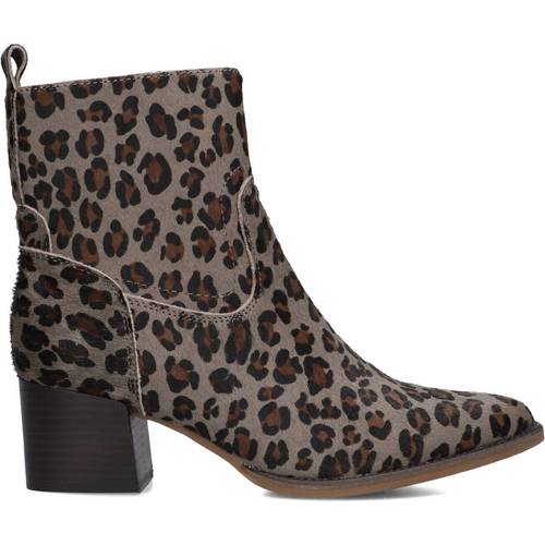 MARLOU Enkellaarsjes Taupe