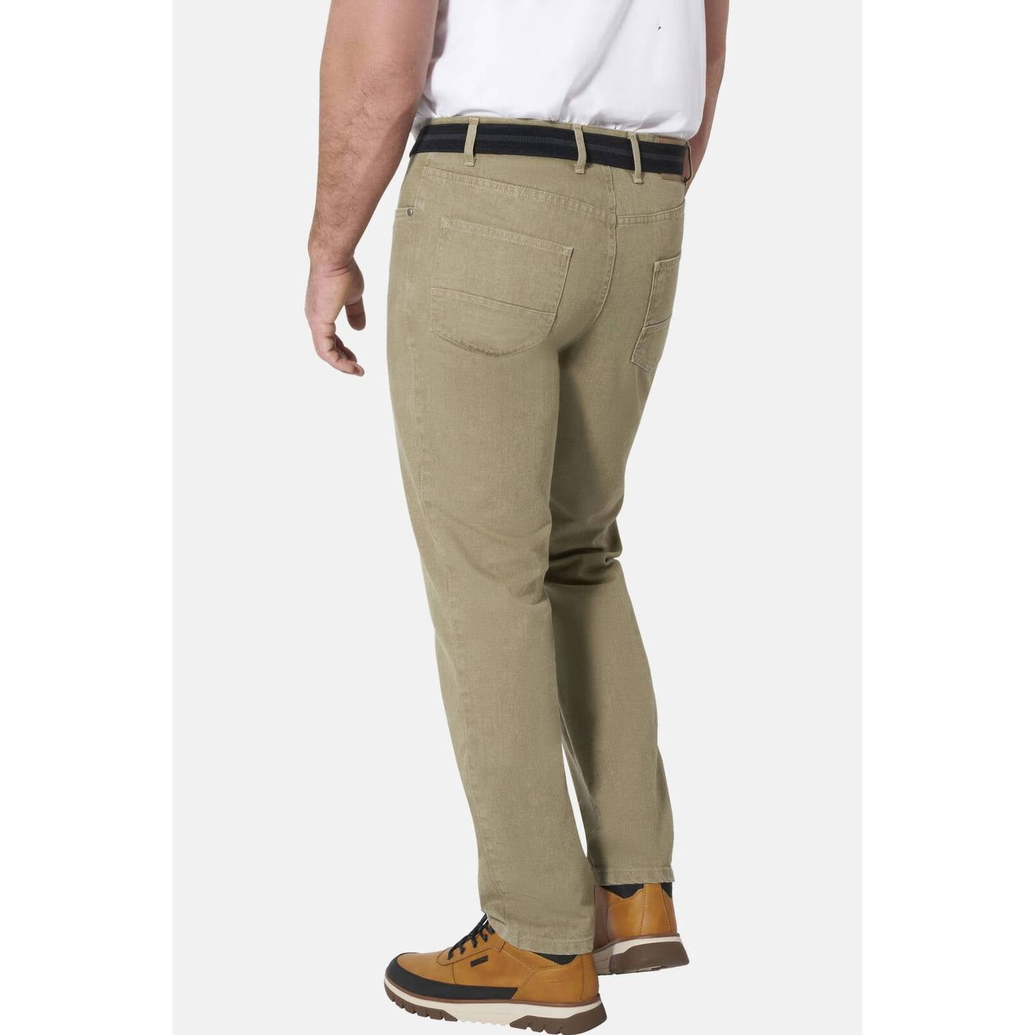 Jan Vanderstorm Plus Size broek olijfgroen