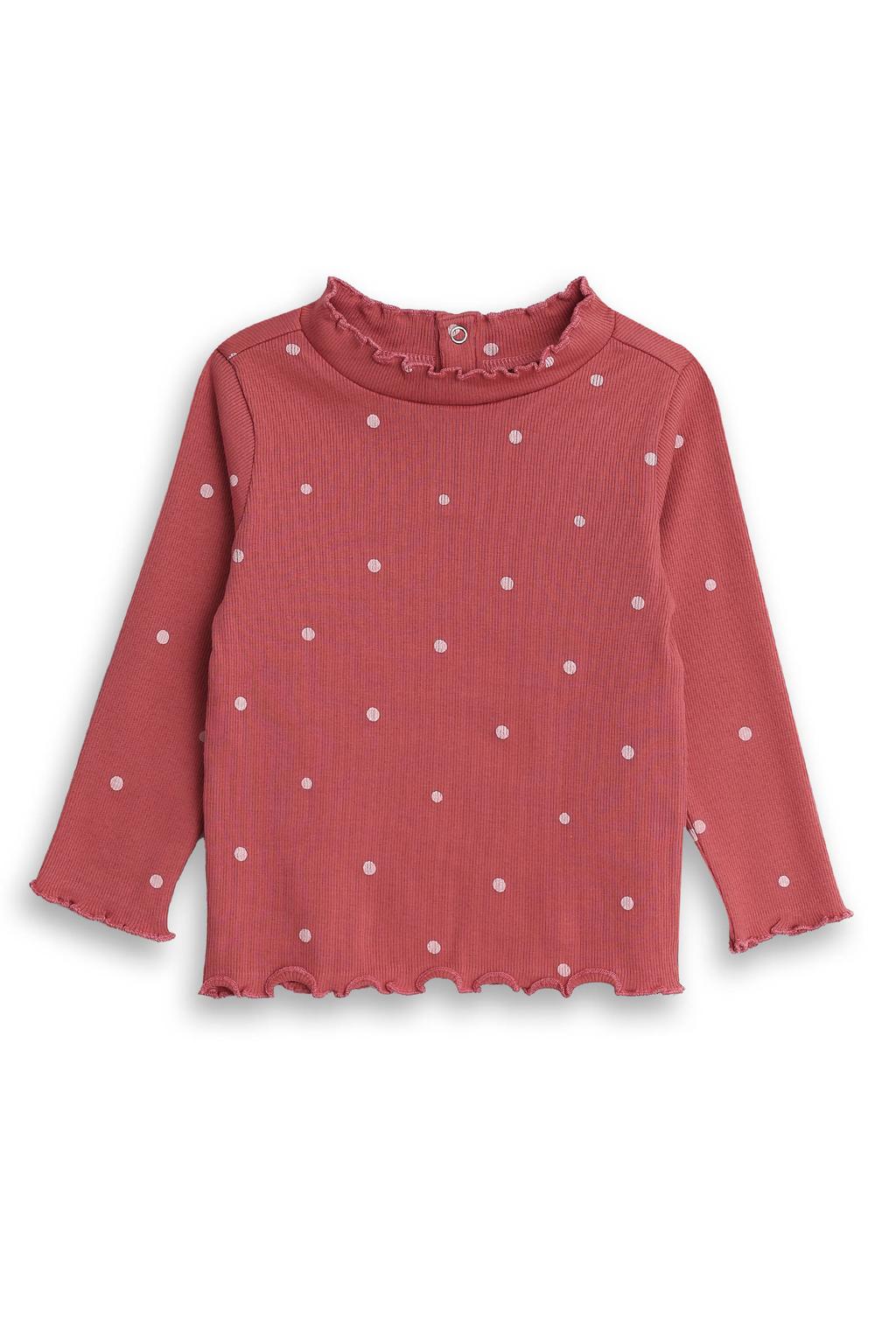 4PRESIDENT Longsleeve Fenna Dusty cedar Dot