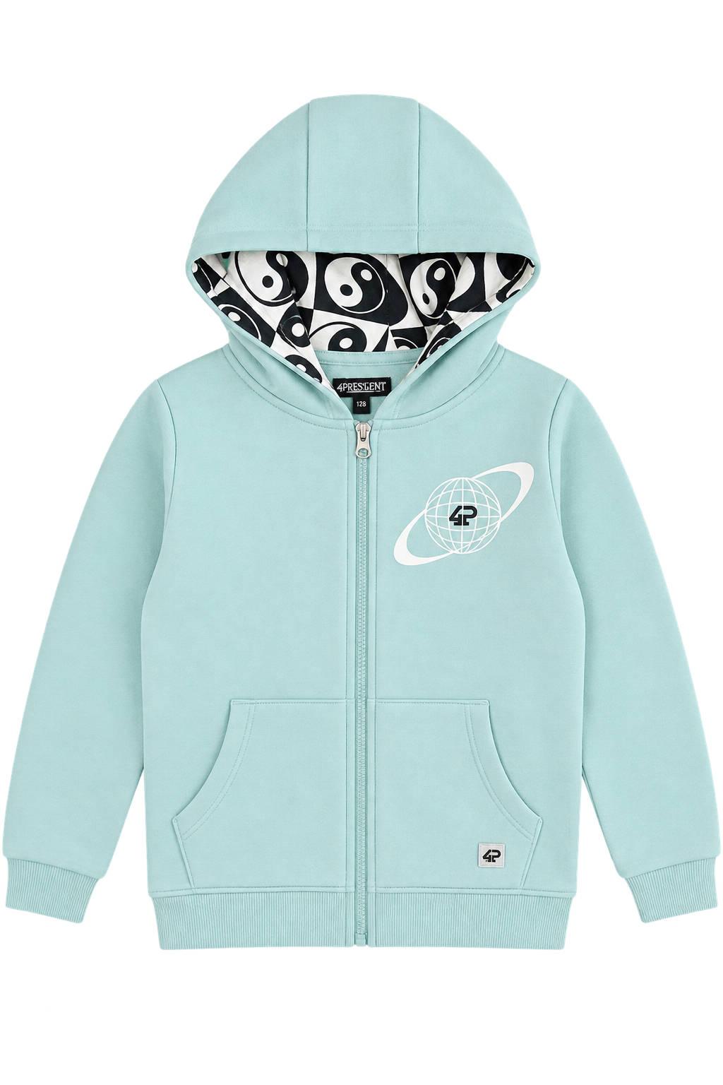 4PRESIDENT Hoodie Leandro Blue Haze