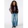 MS Mode gilet met panterprint - donkerbruin