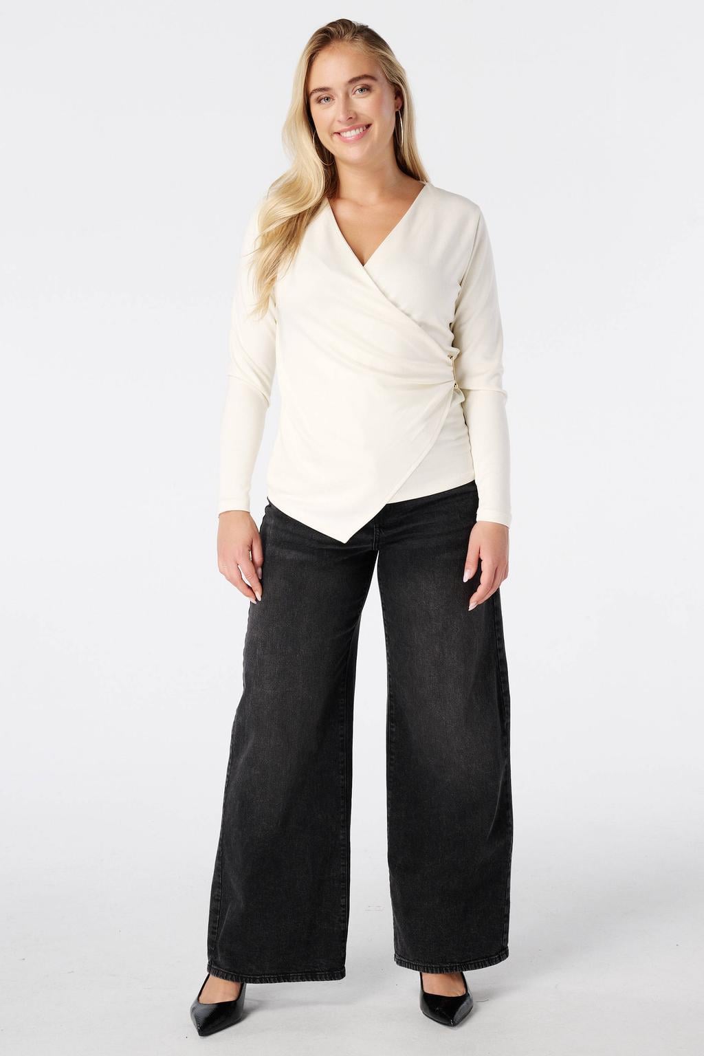 MS Mode top - ecru