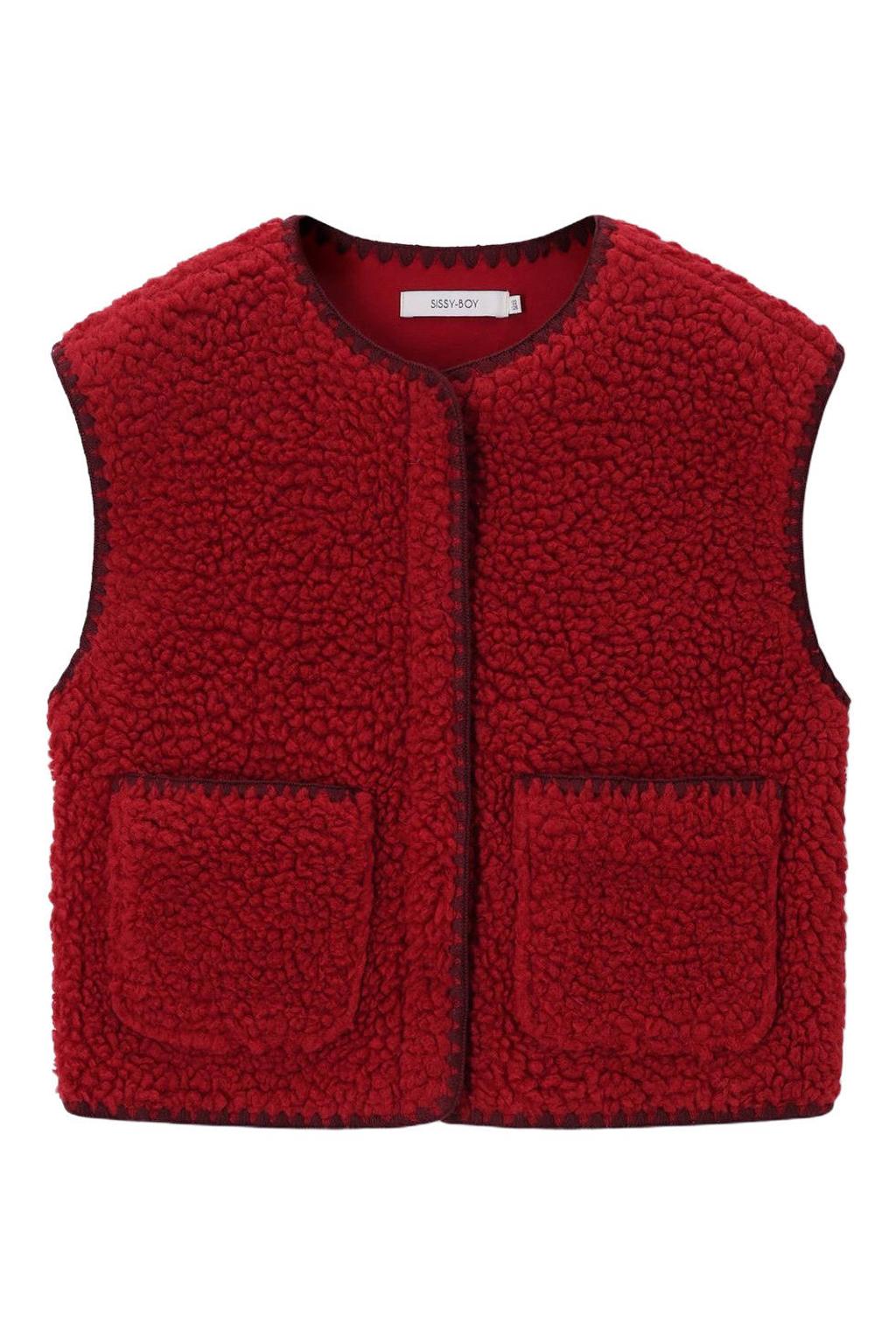 Sissy-Boy gilet - lichtrood