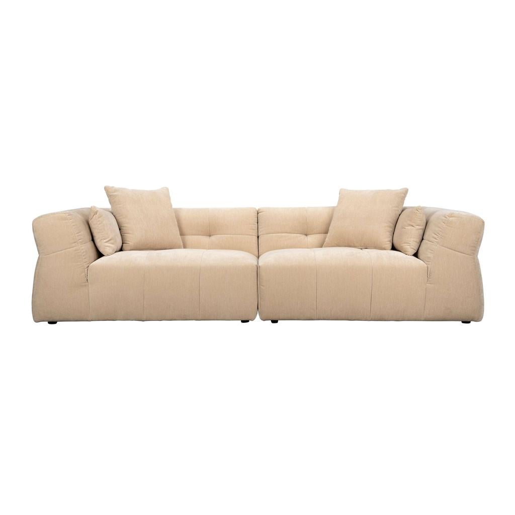 Dutchbone 4-zitsbank Hodge 4,5 - beige