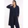 YOEK Plus Size vest - blauw