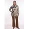 YOEK Plus Size blouse - blauw