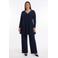 YOEK Plus Size tuniek - blauw