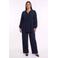 YOEK Plus Size broek - blauw