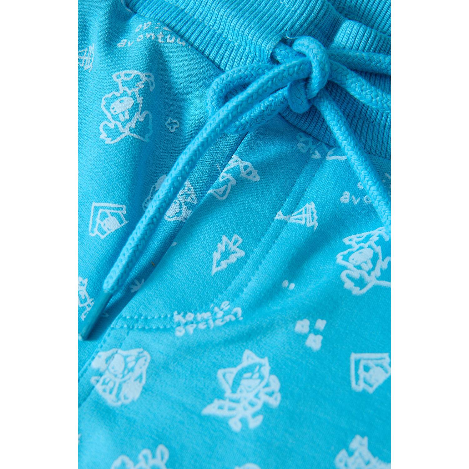 Woezel & Pip Korte broek Ties Aquarius