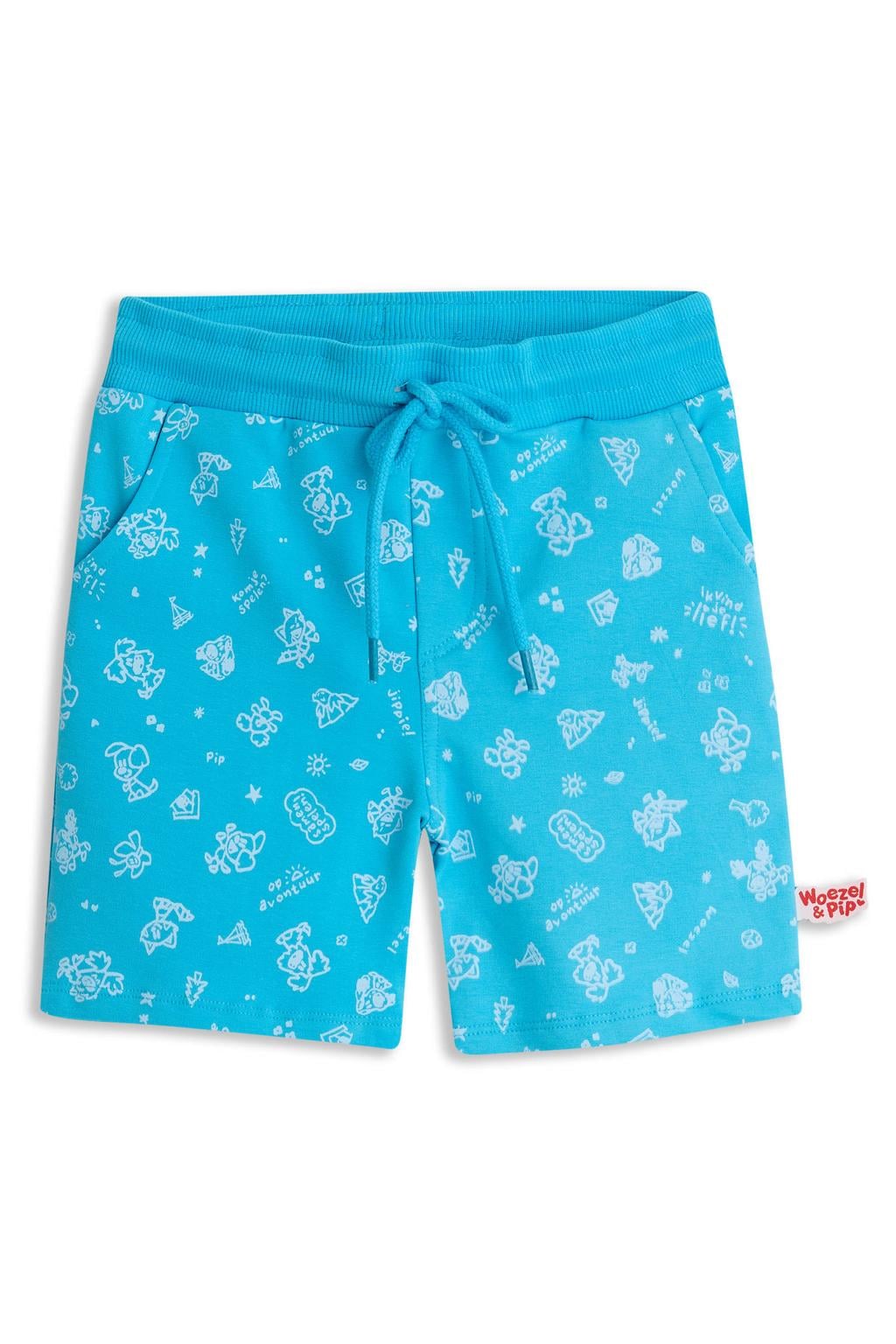 Woezel & Pip Korte broek Ties Aquarius