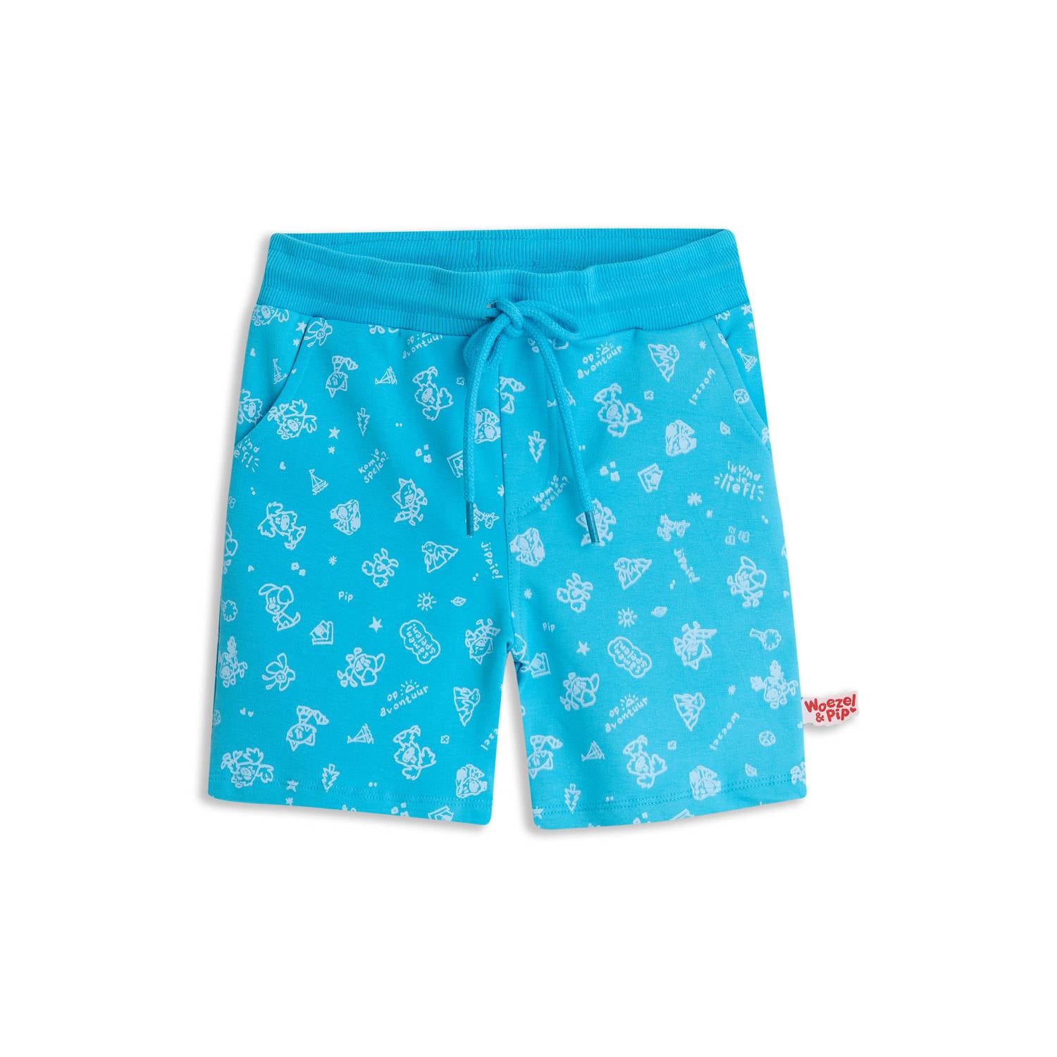 Woezel & Pip Korte broek Ties Aquarius