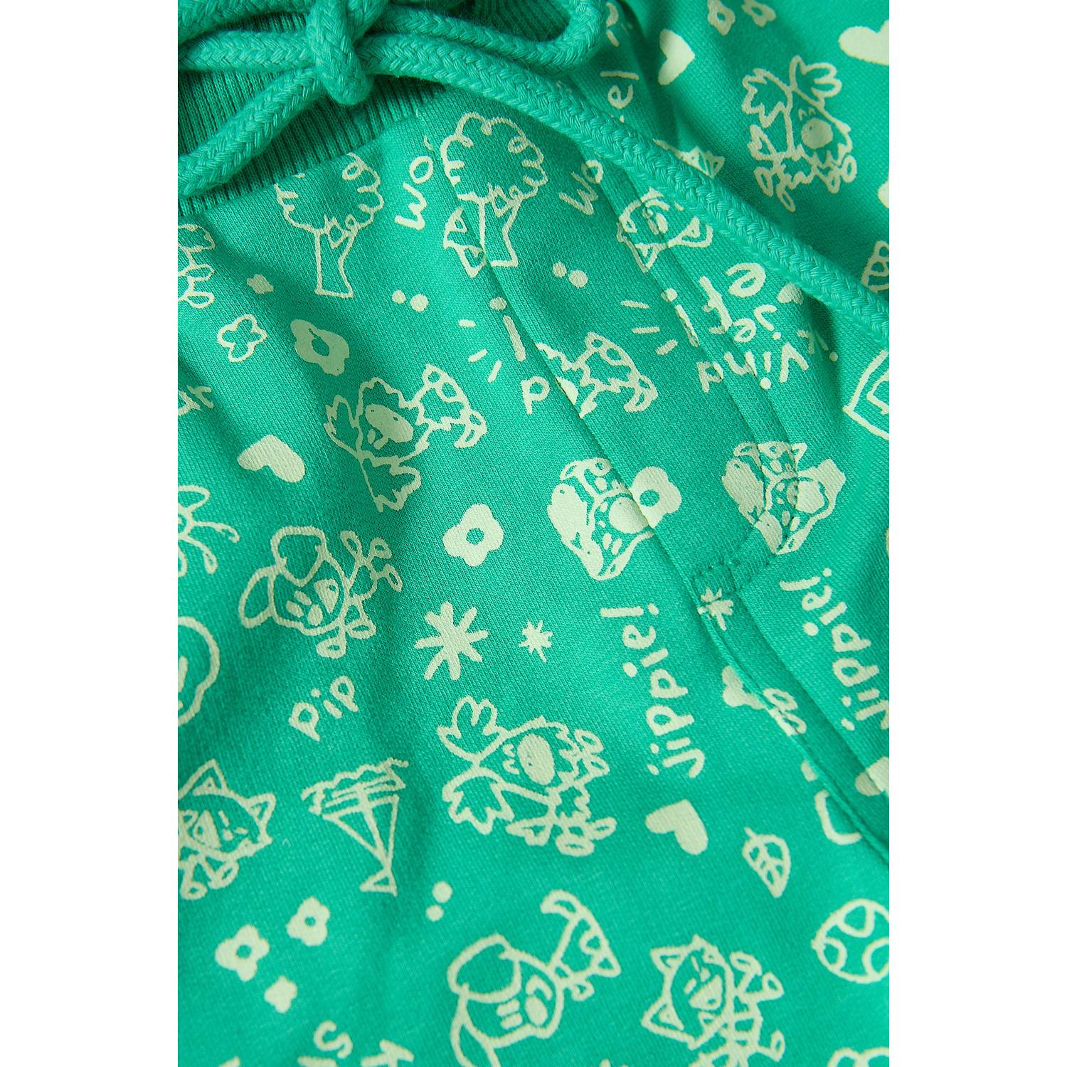 Woezel & Pip Korte broek Thijs Gumdrop Green