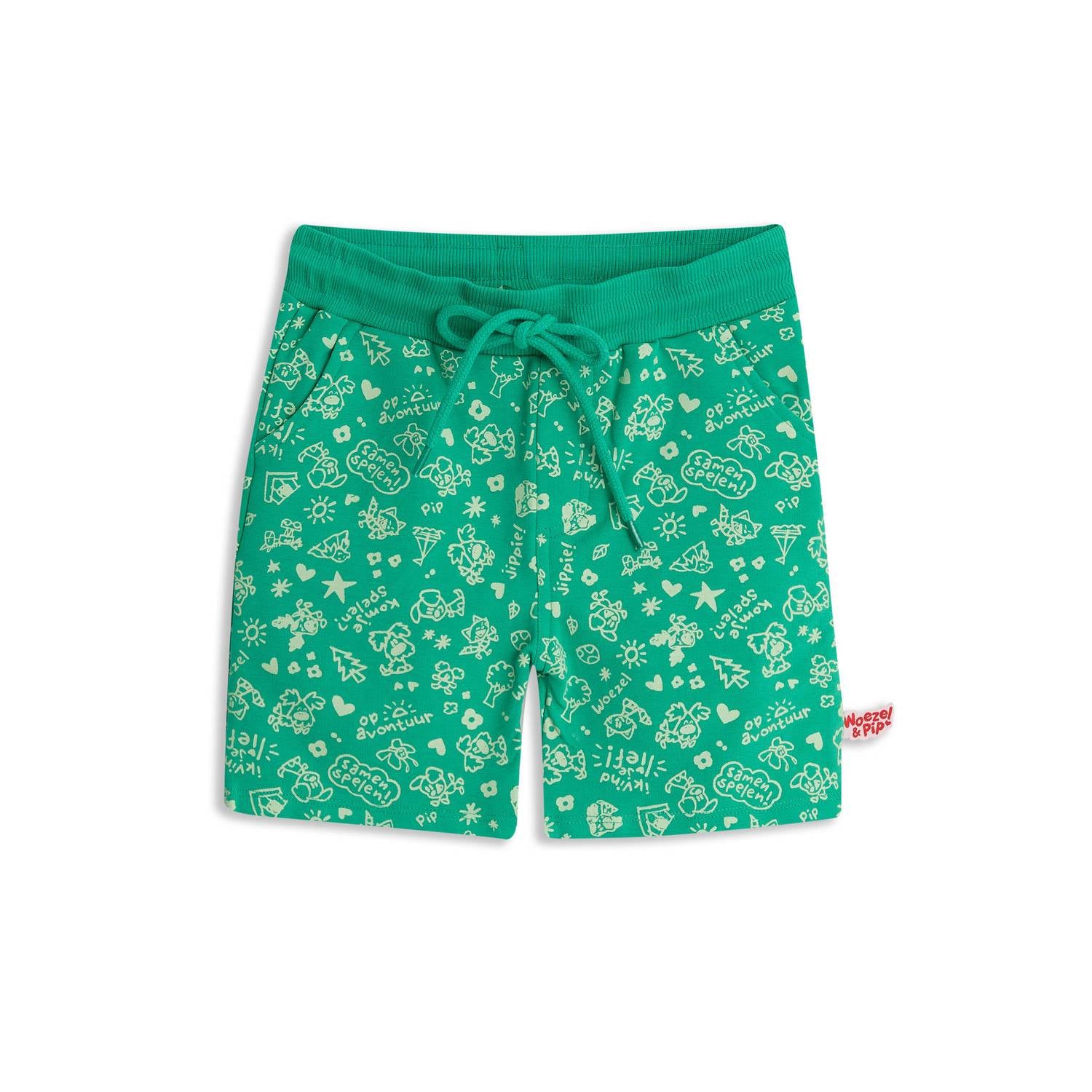 Woezel & Pip Korte broek Thijs Gumdrop Green
