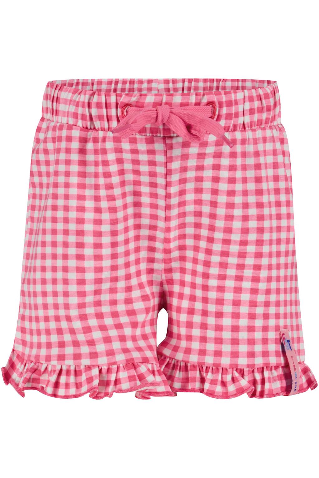 Fien & Teun Korte broek FLOOR AOP pink