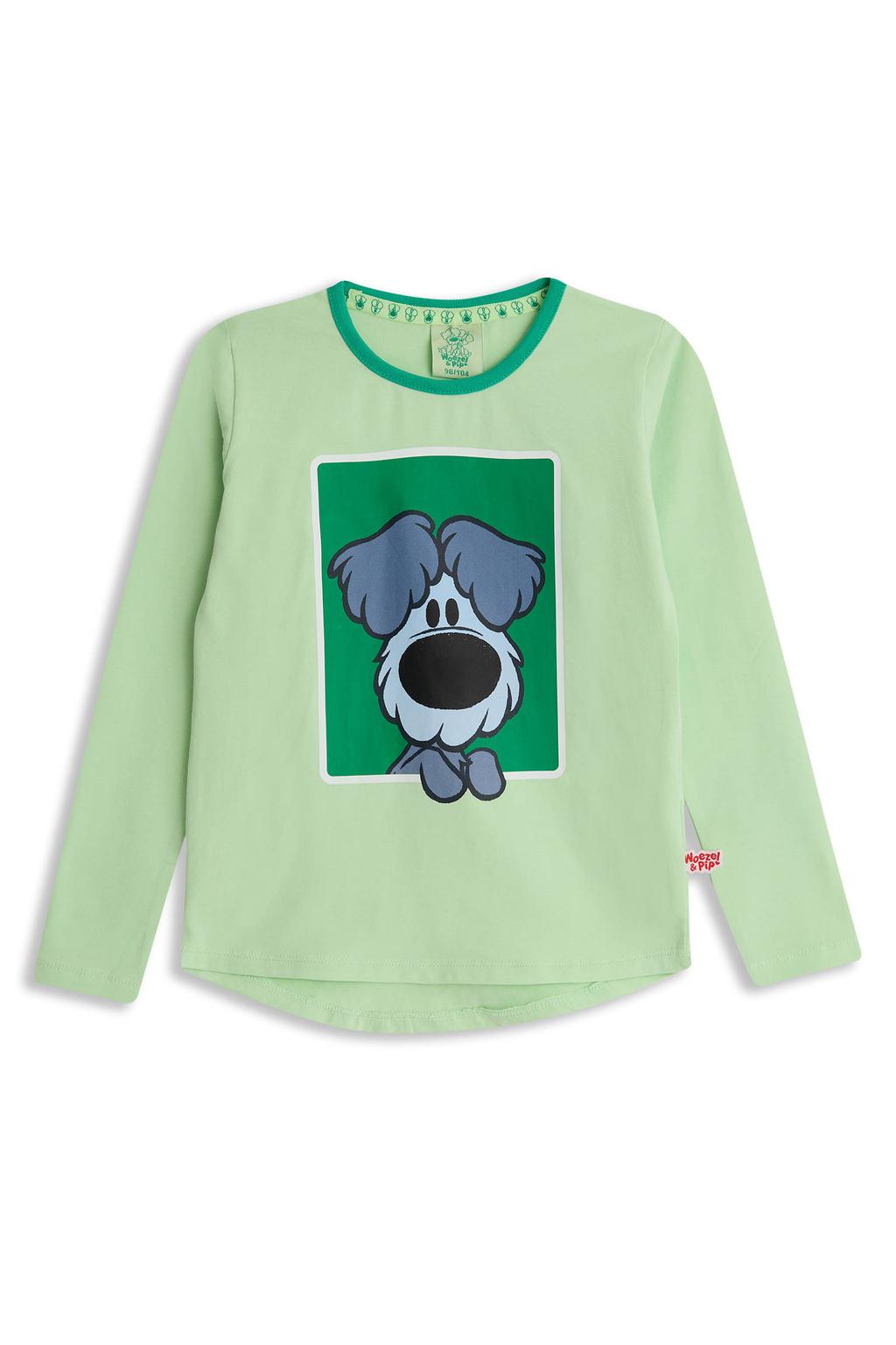 Woezel & Pip Longsleeve Luuk Groen