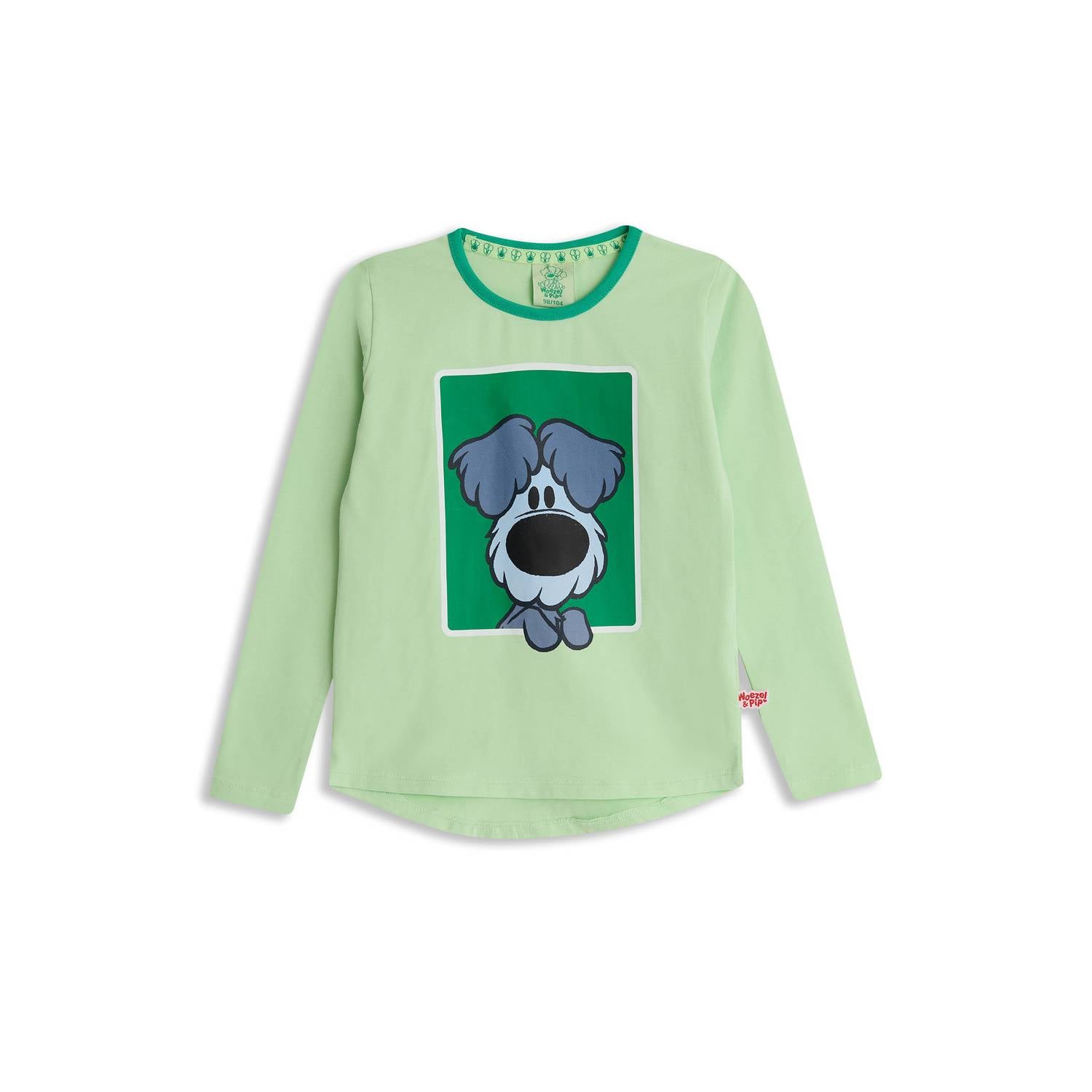 Woezel & Pip Longsleeve Luuk Groen