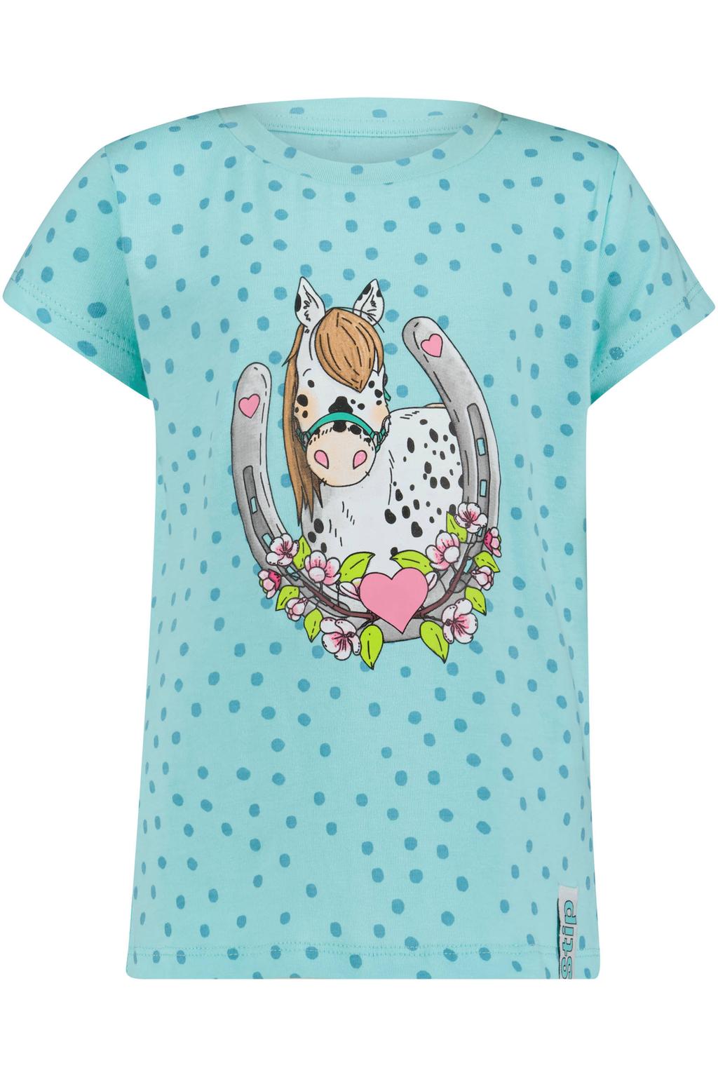 Fien & Teun T-Shirt STERRE Turqoise