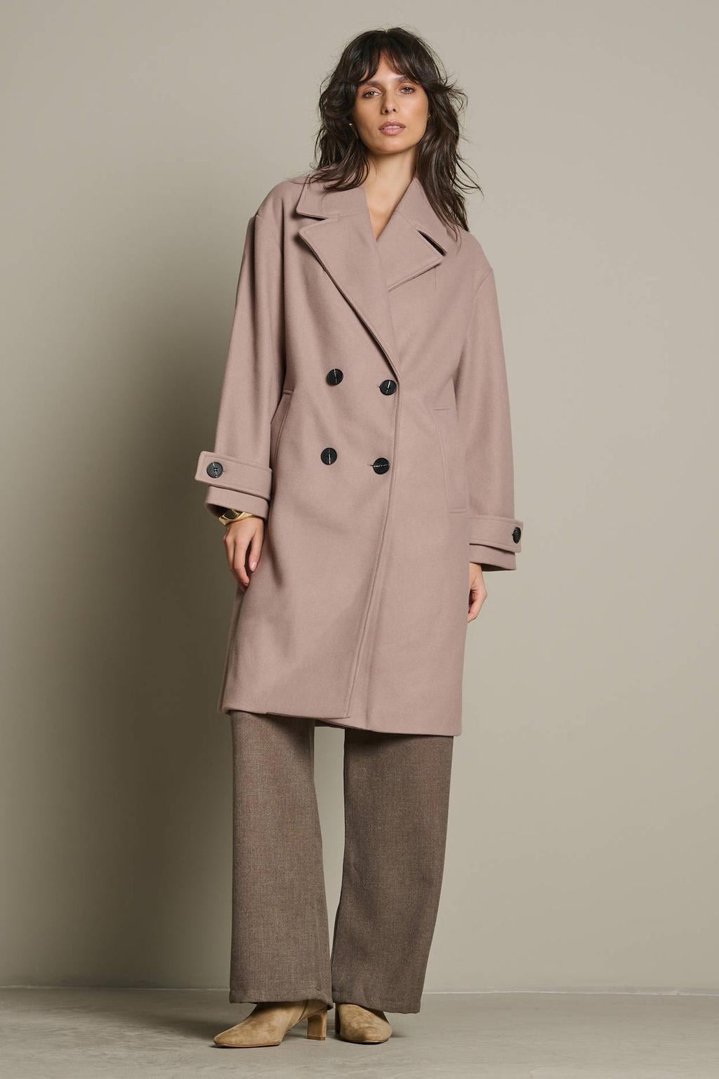 LOLALIZA mantel - taupe