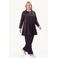 YOEK Plus Size tuniek - zwart