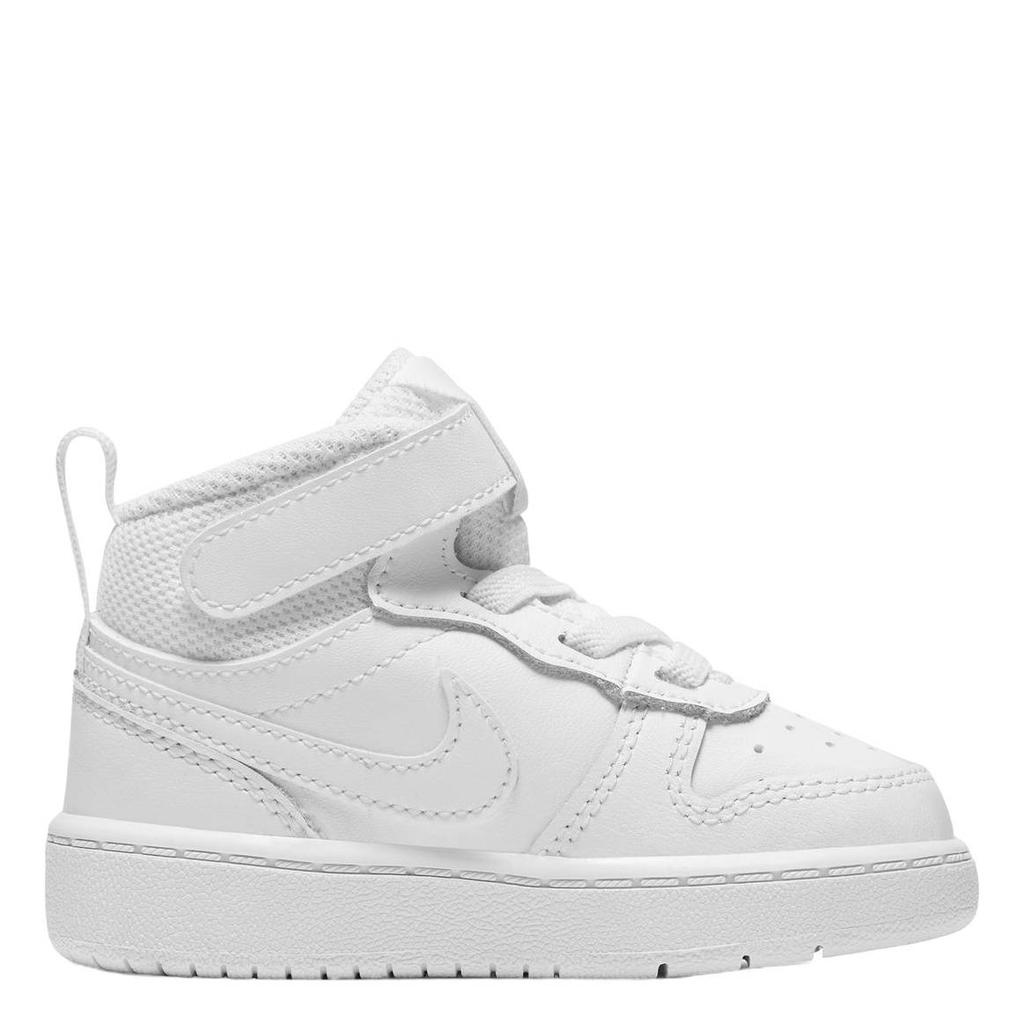 Nike Court Borough Mid 2 leren sneakers - wit