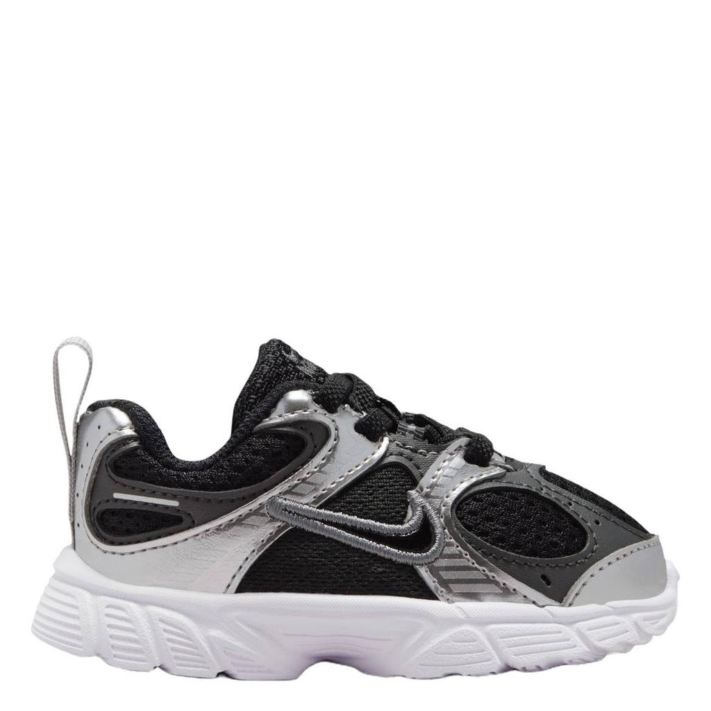 Zwart en antraciete jongens en meisjes Nike V5 RNR sneakers - van mesh-pu/voering: mesh/voetbed: eva met elastische veters