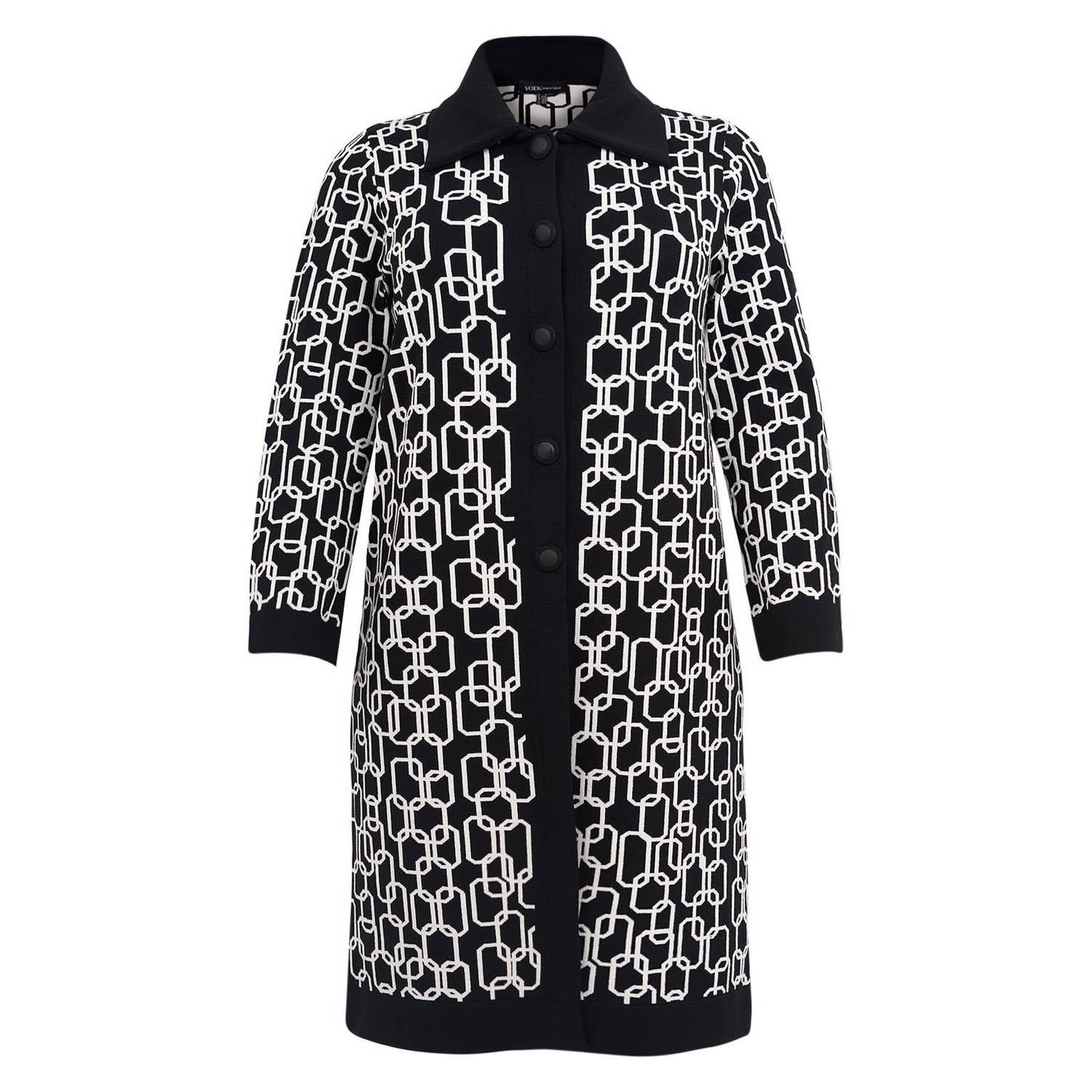 YOEK Plus Size vest zwart