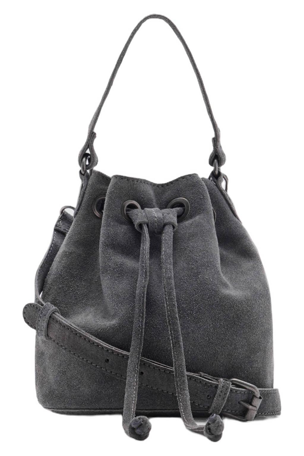 MANGO TEEN tas - grijs